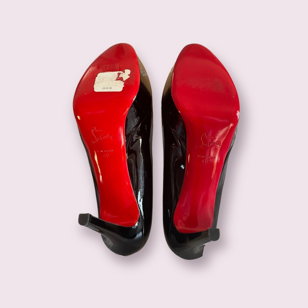 Christian Louboutin Bianca Platform Pumps Black size 40(10) - Picture 5 of 12